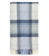 Plaid Laine Ecossais Skye Bleu 140 X 185 cm